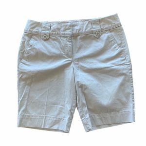 Loft Khaki Tan Shorts - 9” Inseam